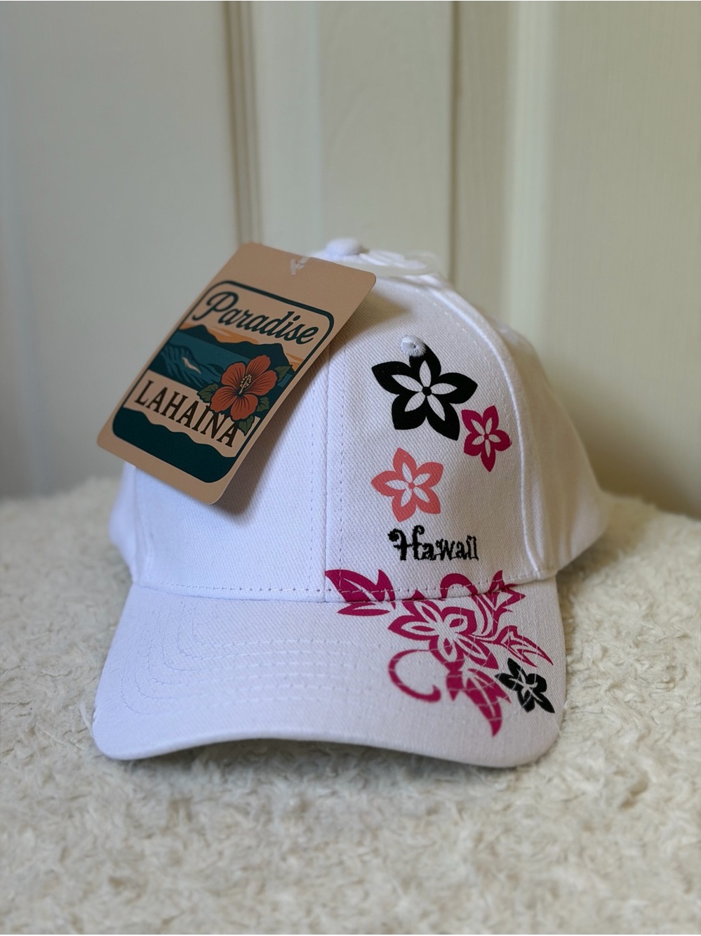 Surfeware Hawaiian Classics Women’s White Floral
Surf/ Beach Cap